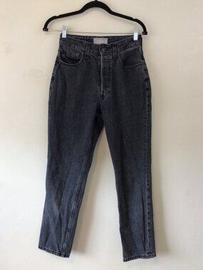 Everlane Curvy 90s Cheeky Straight Jeans Button Fly Organic Cotton